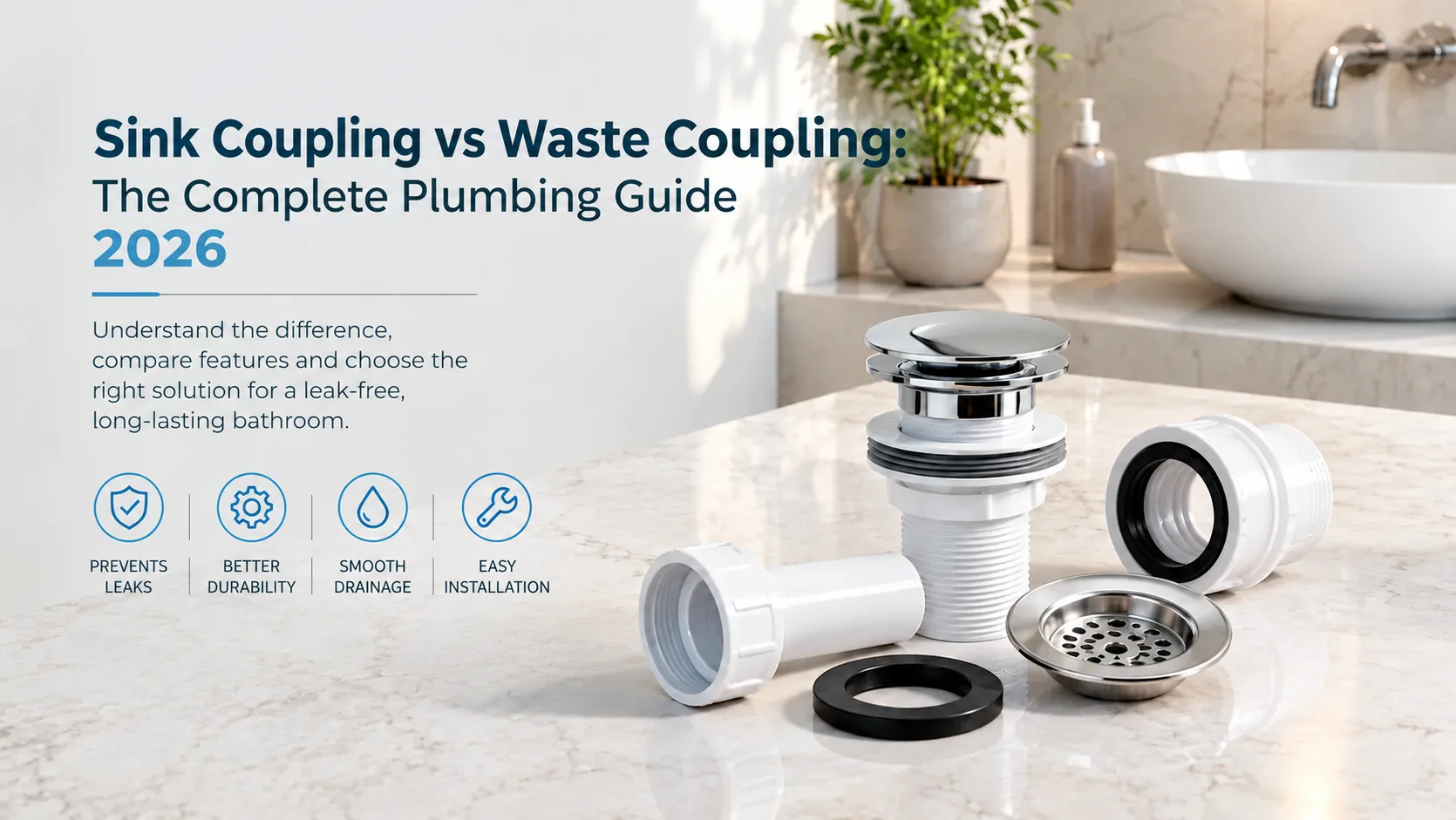 Sink Coupling vs Waste Coupling: The Complete Plumbing Guide 2026
